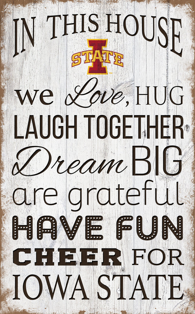 Wholesale C0976-In This House 11x19 / C0976-Iowa State