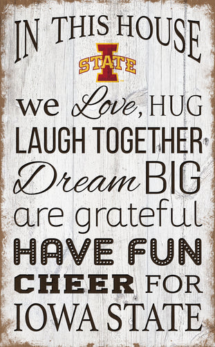 Wholesale C0976-In This House 11x19 / C0976-Iowa State