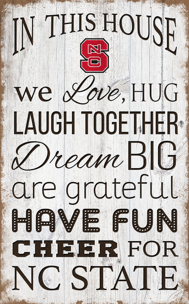 Wholesale C0976-In This House 11x19 / C0976-NC State