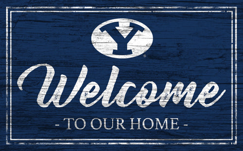 Wholesale C0977-Welcome Team Color 11x19 (Khols Resize) / C0977-BYU