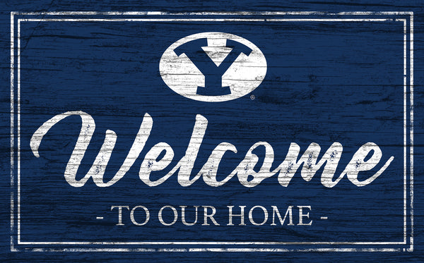 Wholesale C0977-Welcome Team Color 11x19 / C0977-BYU