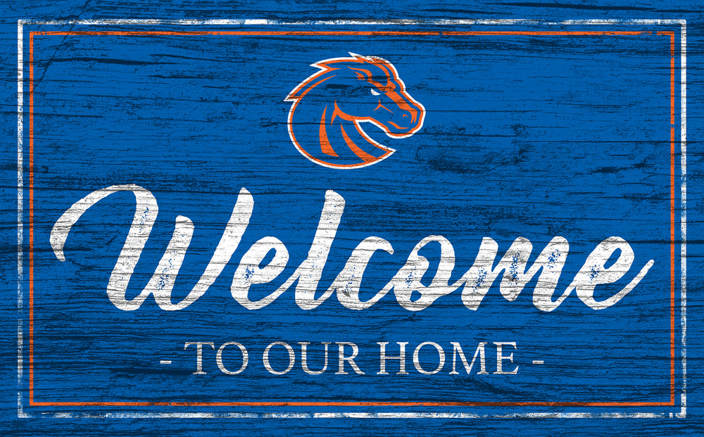 Wholesale C0977-Welcome Team Color 11x19 / C0977-Boise State