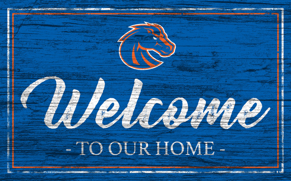 Wholesale C0977-Welcome Team Color 11x19 (Khols Resize) / C0977-Boise State