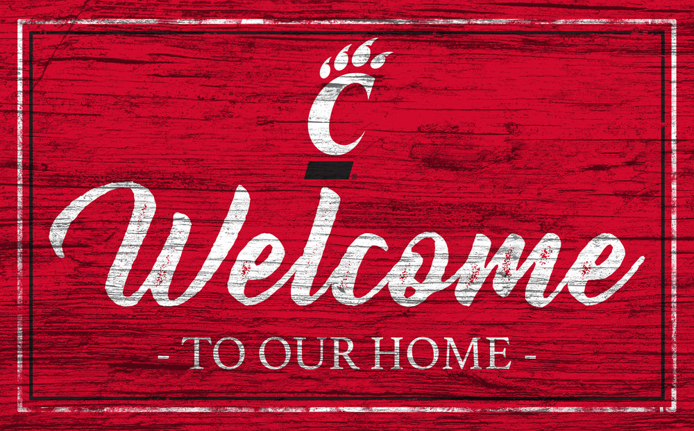 Wholesale C0977-Welcome Team Color 11x19 (Khols Resize) / C0977-Cincinnati