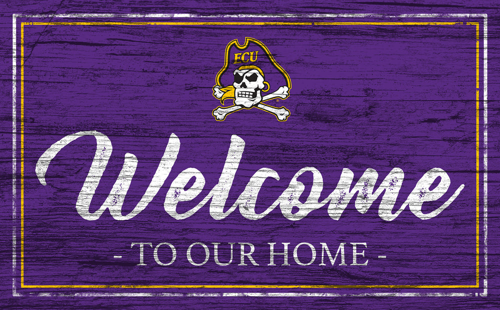 Wholesale C0977-Welcome Team Color 11x19 / C0977-East Carolina