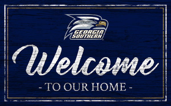 Wholesale C0977-Welcome Team Color 11x19 (Khols Resize) / C0977-Georgia Southern