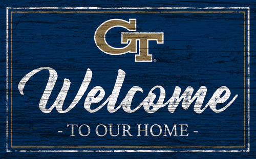 Wholesale C0977-Welcome Team Color 11x19 / C0977-Georgia Tech