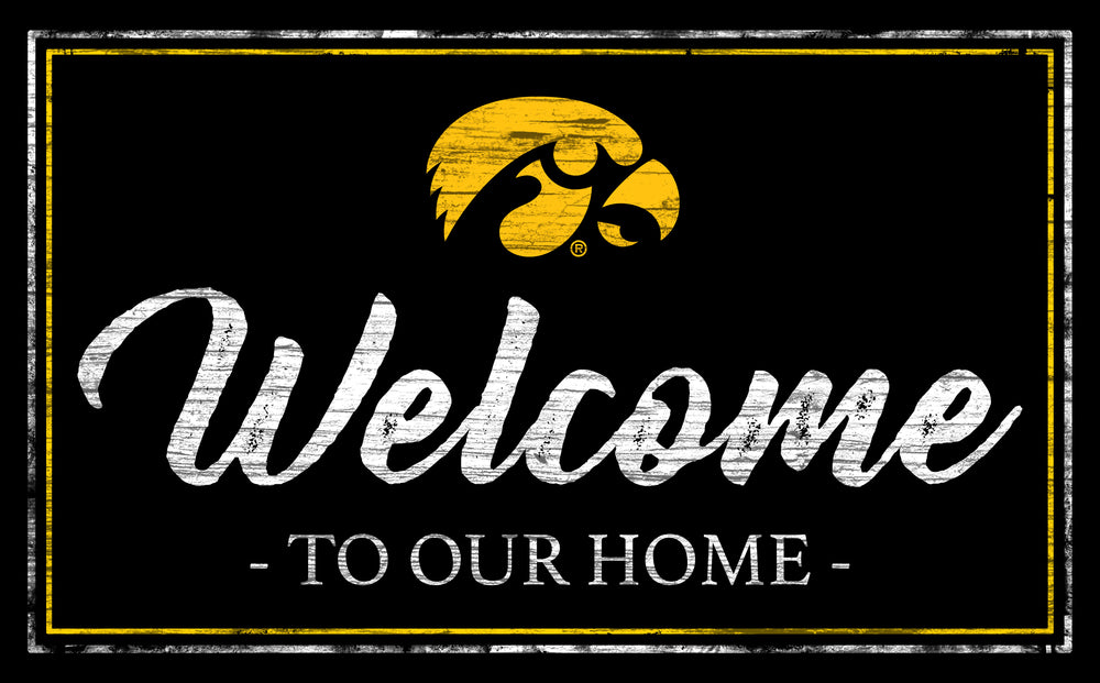Wholesale C0977-Welcome Team Color 11x19 / C0977-Iowa