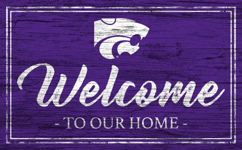 Wholesale C0977-Welcome Team Color 11x19 (Khols Resize) / C0977-Kansas State