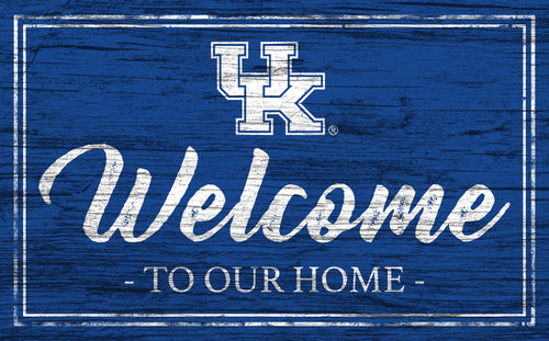 Wholesale C0977-Welcome Team Color 11x19 (Khols Resize) / C0977-Kentucky