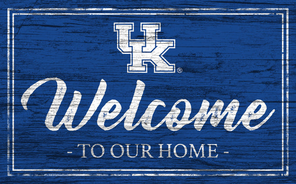 Wholesale C0977-Welcome Team Color 11x19 (Khols Resize) / C0977-Kentucky