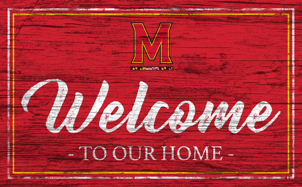 Wholesale C0977-Welcome Team Color 11x19 (Khols Resize) / C0977-Maryland