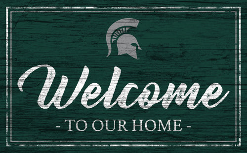 Wholesale C0977-Welcome Team Color 11x19 (Khols Resize) / C0977-Michigan State