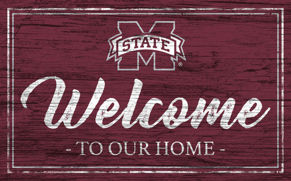 Wholesale C0977-Welcome Team Color 11x19 (Khols Resize) / C0977-Mississippi State