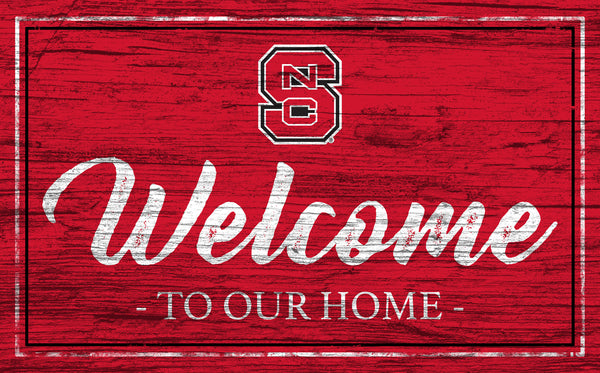Wholesale C0977-Welcome Team Color 11x19 (Khols Resize) / C0977-NC State