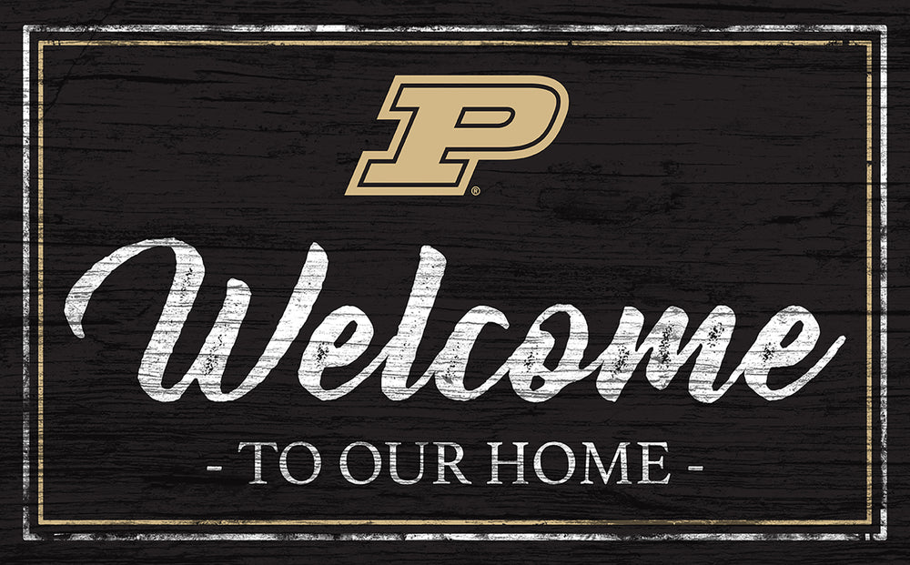 Wholesale C0977-Welcome Team Color 11x19 / C0977-Purdue