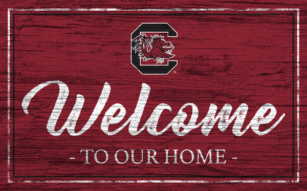 Wholesale C0977-Welcome Team Color 11x19 (Khols Resize) / C0977-South Carolina
