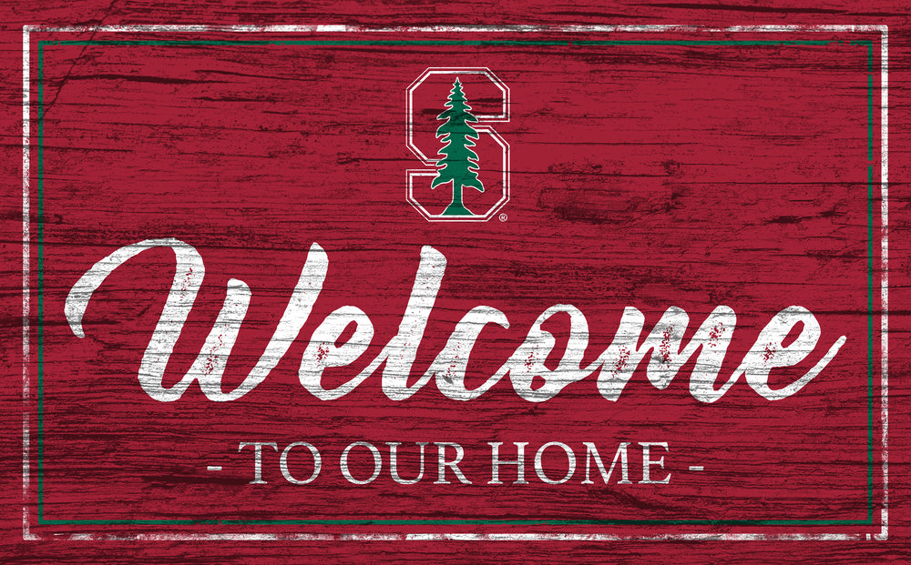 Wholesale C0977-Welcome Team Color 11x19 (Khols Resize) / C0977-Stanford