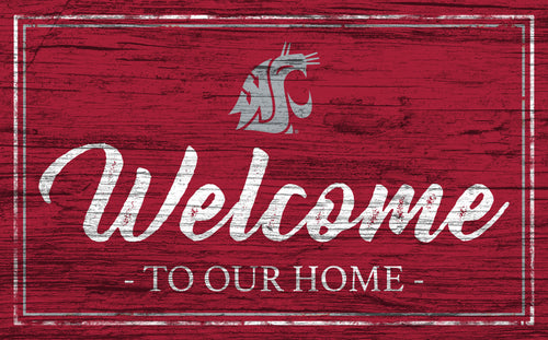 Wholesale C0977-Welcome Team Color 11x19 (Khols Resize) / C0977-Washington State