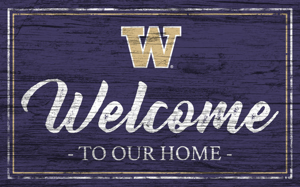 Wholesale C0977-Welcome Team Color 11x19 (Khols Resize) / C0977-Washington