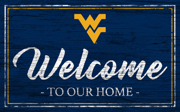 Wholesale C0977-Welcome Team Color 11x19 (Khols Resize) / C0977-West Virginia