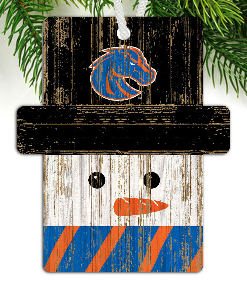 Wholesale C0980-Snowman Ornament / C0980-Boise State