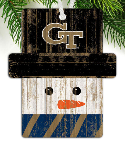 Wholesale C0980-Snowman Ornament / C0980-Georgia Tech