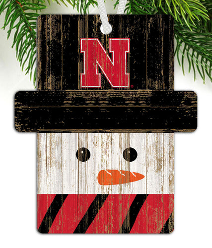 Wholesale C0980-Snowman Ornament / C0980-Nebraska