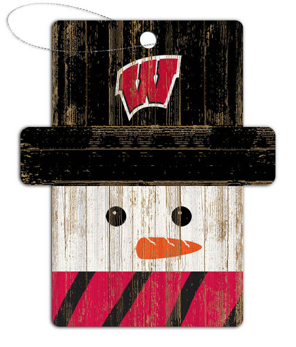Wholesale C0980-Snowman Ornament / C0980-Wisconsin