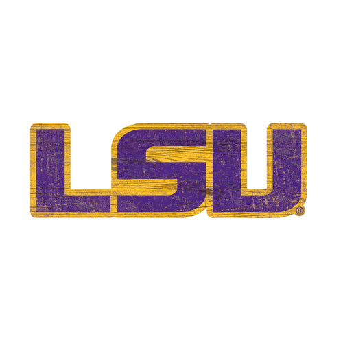 Wholesale C0983-Team Logo 8in Cutout (24in is 0843) / C0983-LSU