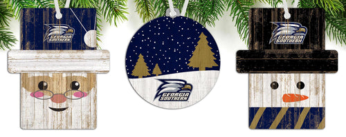 Wholesale C0984-Ornament 3 pack (0978, 0980, 0981) / C0984-Georgia Southern