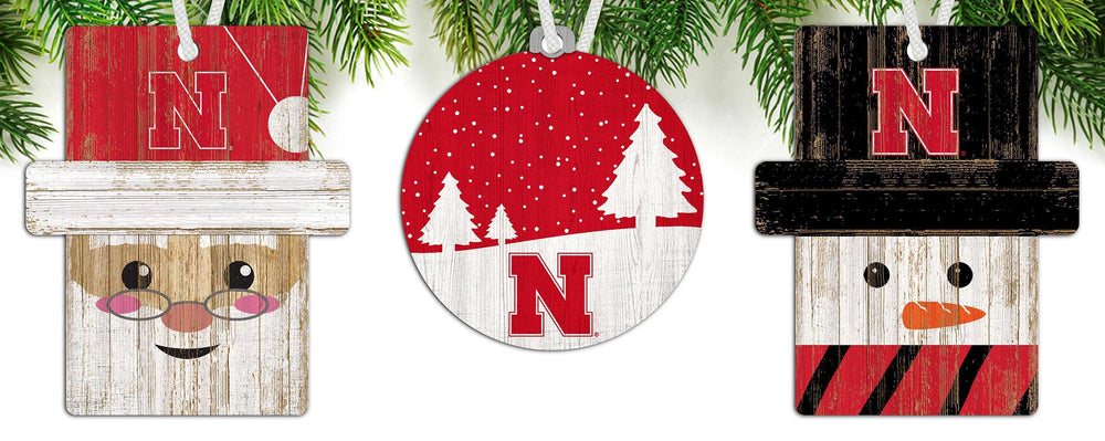 Wholesale C0984-Ornament 3 pack (0978, 0980, 0981) / C0984-Nebraska