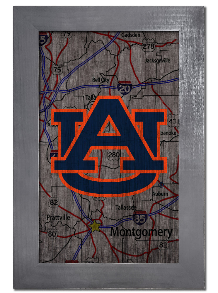 Wholesale C0985F-City Map 11x19 / C0985-Auburn
