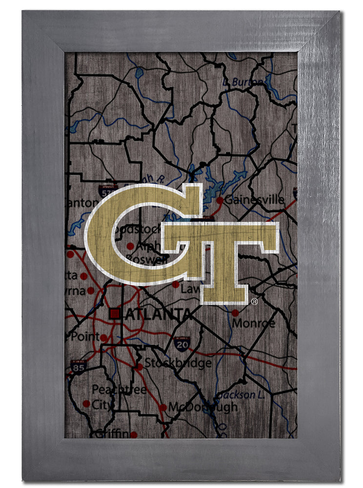 Wholesale C0985F-City Map 11x19 / C0985-Georgia Tech