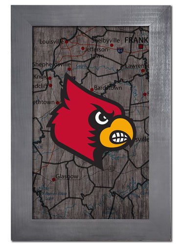 Wholesale C0985F-City Map 11x19 / C0985-Louisville