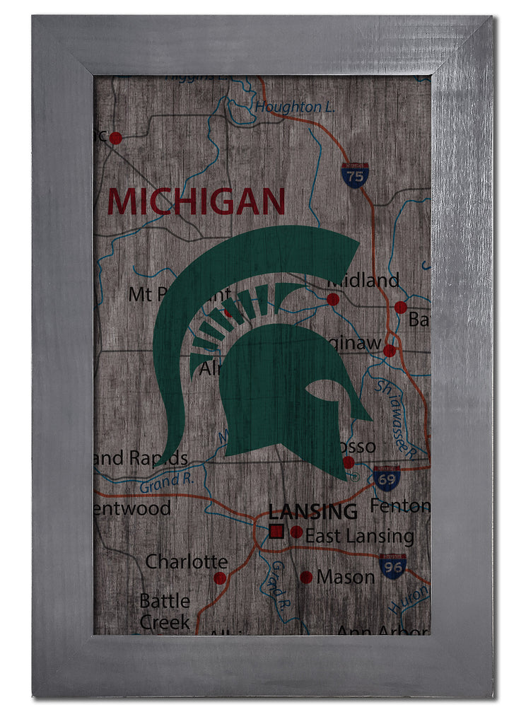 Wholesale C0985F-City Map 11x19 / C0985-Michigan State