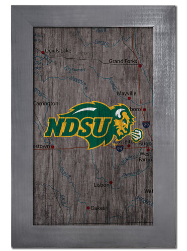Wholesale C0985F-City Map 11x19 / C0985-North Dakota