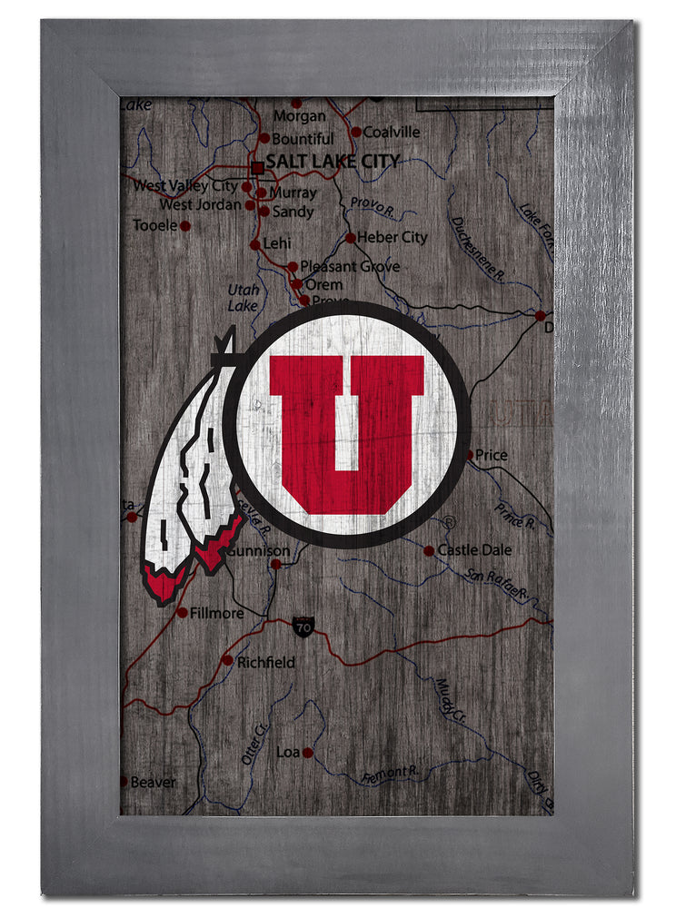 Wholesale C0985F-City Map 11x19 / C0985-Utah