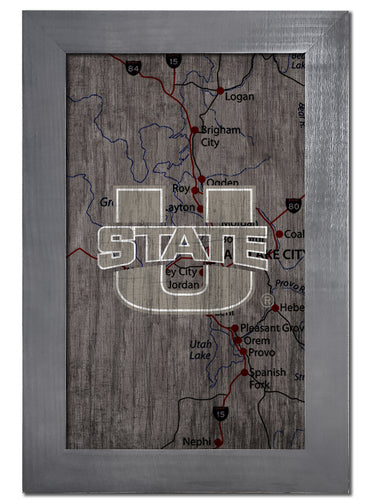 Wholesale C0985F-City Map 11x19 / C0985-Utah State
