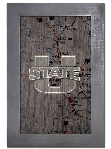 Wholesale C0985F-City Map 11x19 / C0985-Utah State