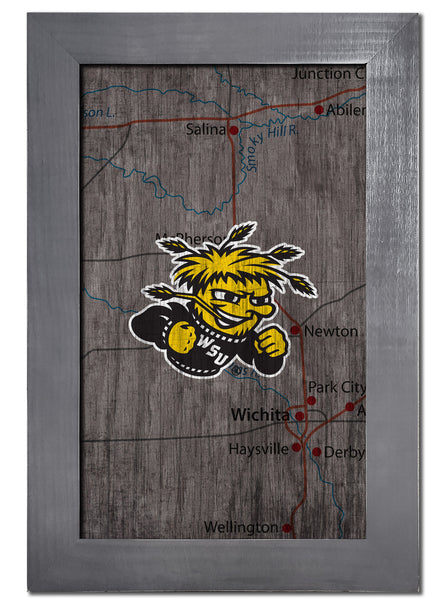 Wholesale C0985F-City Map 11x19 / C0985-Wichita State