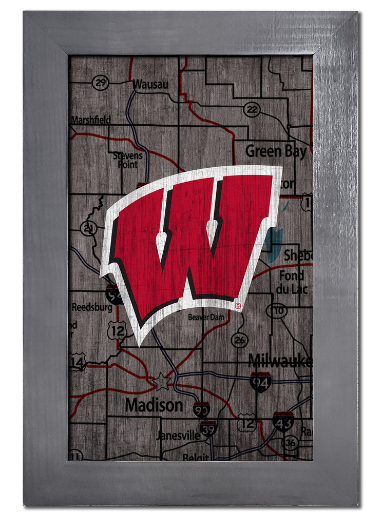 Wholesale C0985F-City Map 11x19 / C0985-Wisconsin