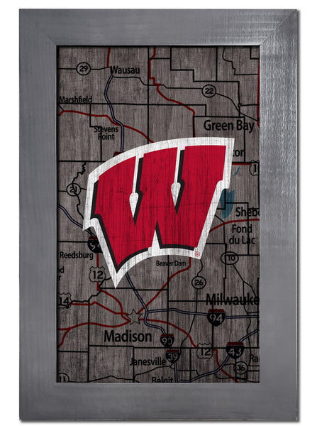 Wholesale C0985F-City Map 11x19 / C0985-Wisconsin
