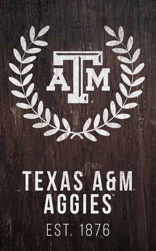 Wholesale C0986-Laurel Wreath 11x19 / C0986-Texas A&M