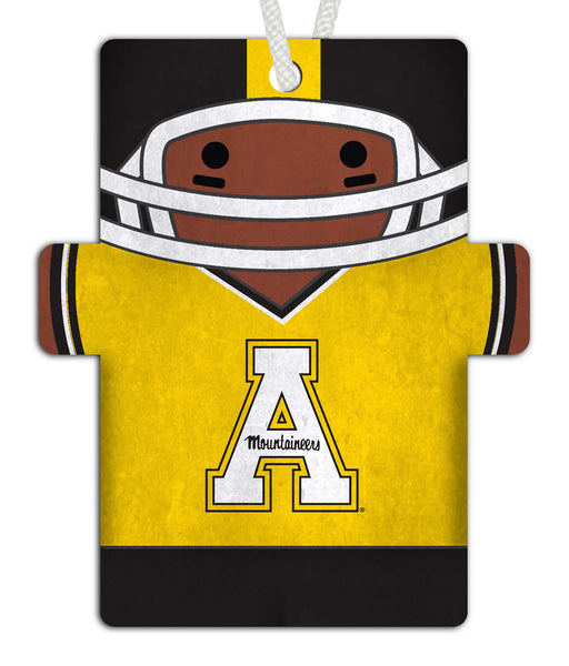 Wholesale C0988-Football Player Ornament 4.5in / C0988-Appalachian State