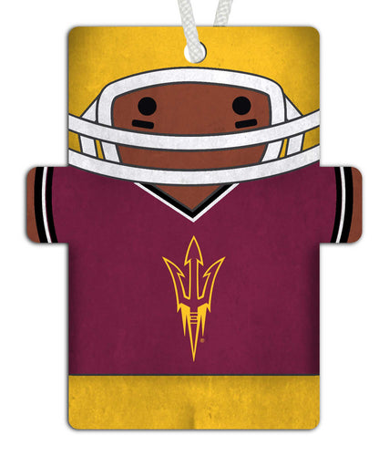 Wholesale C0988-Football Player Ornament 4.5in / C0988-Arizona State