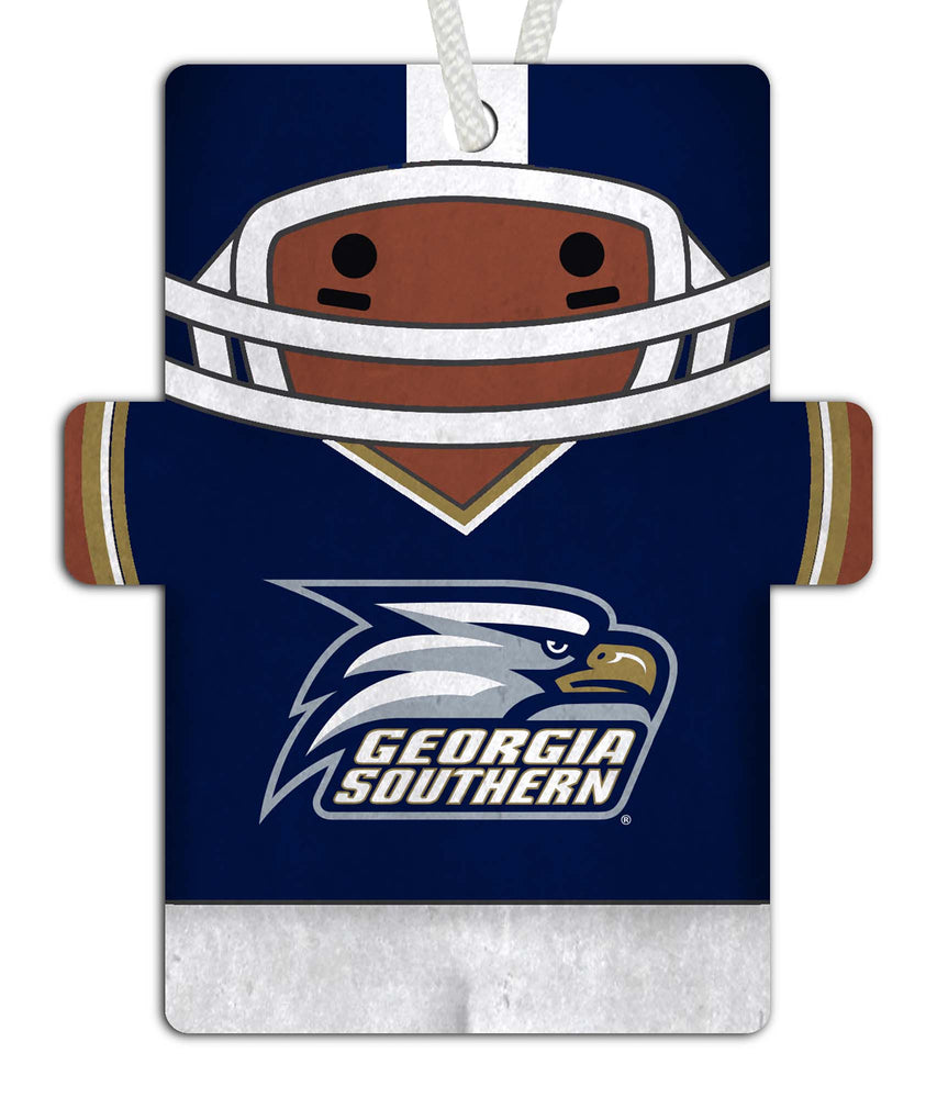 Wholesale C0988-Football Player Ornament 4.5in / C0988-Georgia Southern