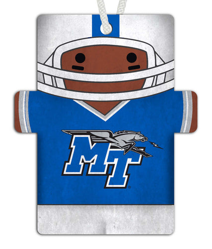 Wholesale C0988-Football Player Ornament 4.5in / C0988-MTSU