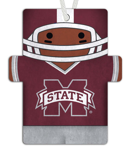 Wholesale C0988-Football Player Ornament 4.5in / C0988-Mississippi State