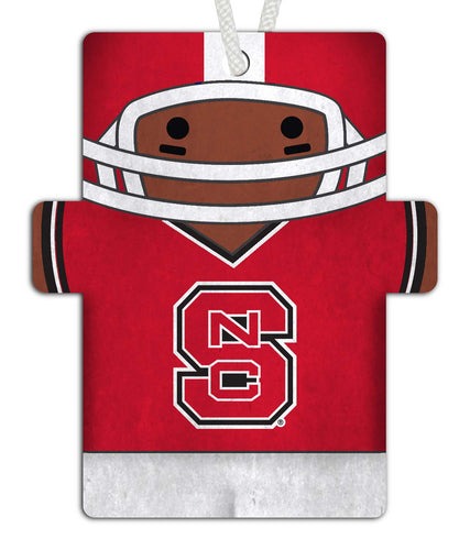Wholesale C0988-Football Player Ornament 4.5in / C0988-NC State